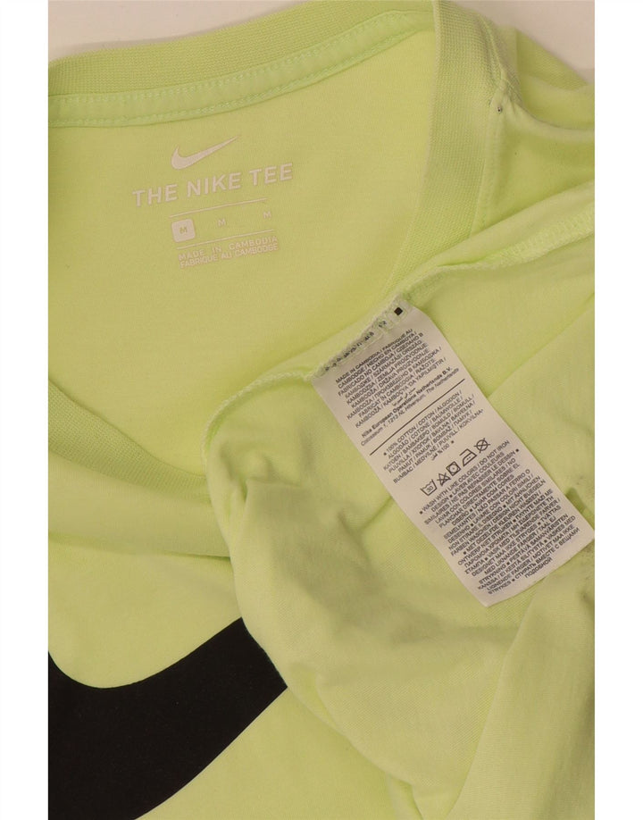 T-shirt grafica da uomo Nike Top in cotone verde medio