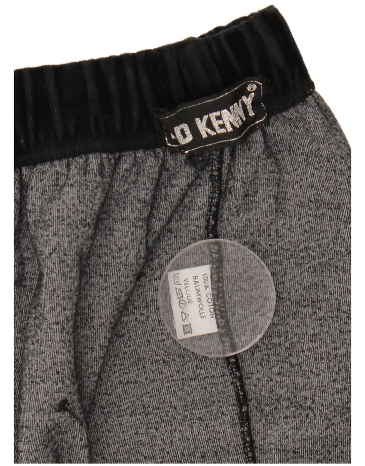 Minigonna da donna in velluto Kenny W30 cotone nero medio