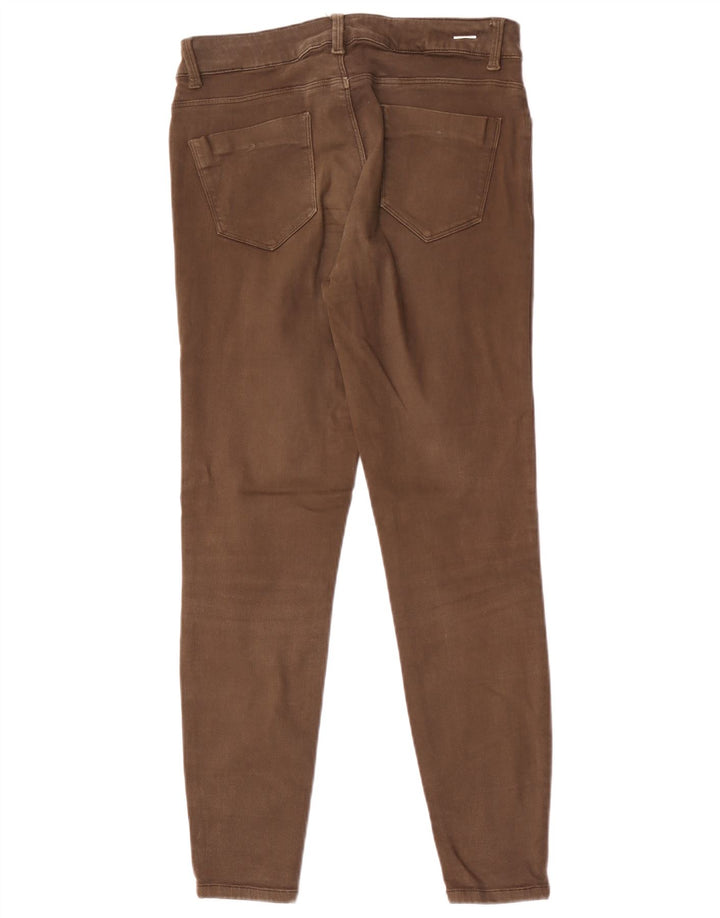 Jeans skinny da donna Zara EU 40 medi W30 L27 Marrone