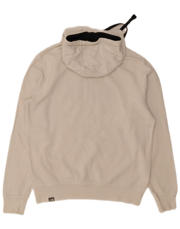 Felpa con cappuccio grafica da uomo The North Face in cotone bianco medio