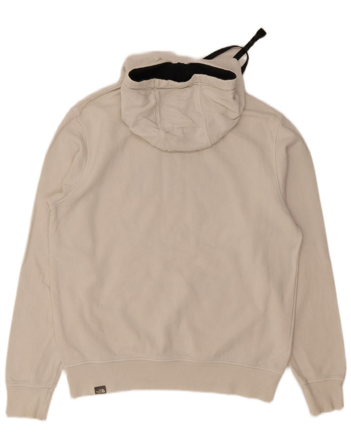 Felpa con cappuccio grafica da uomo The North Face in cotone bianco medio