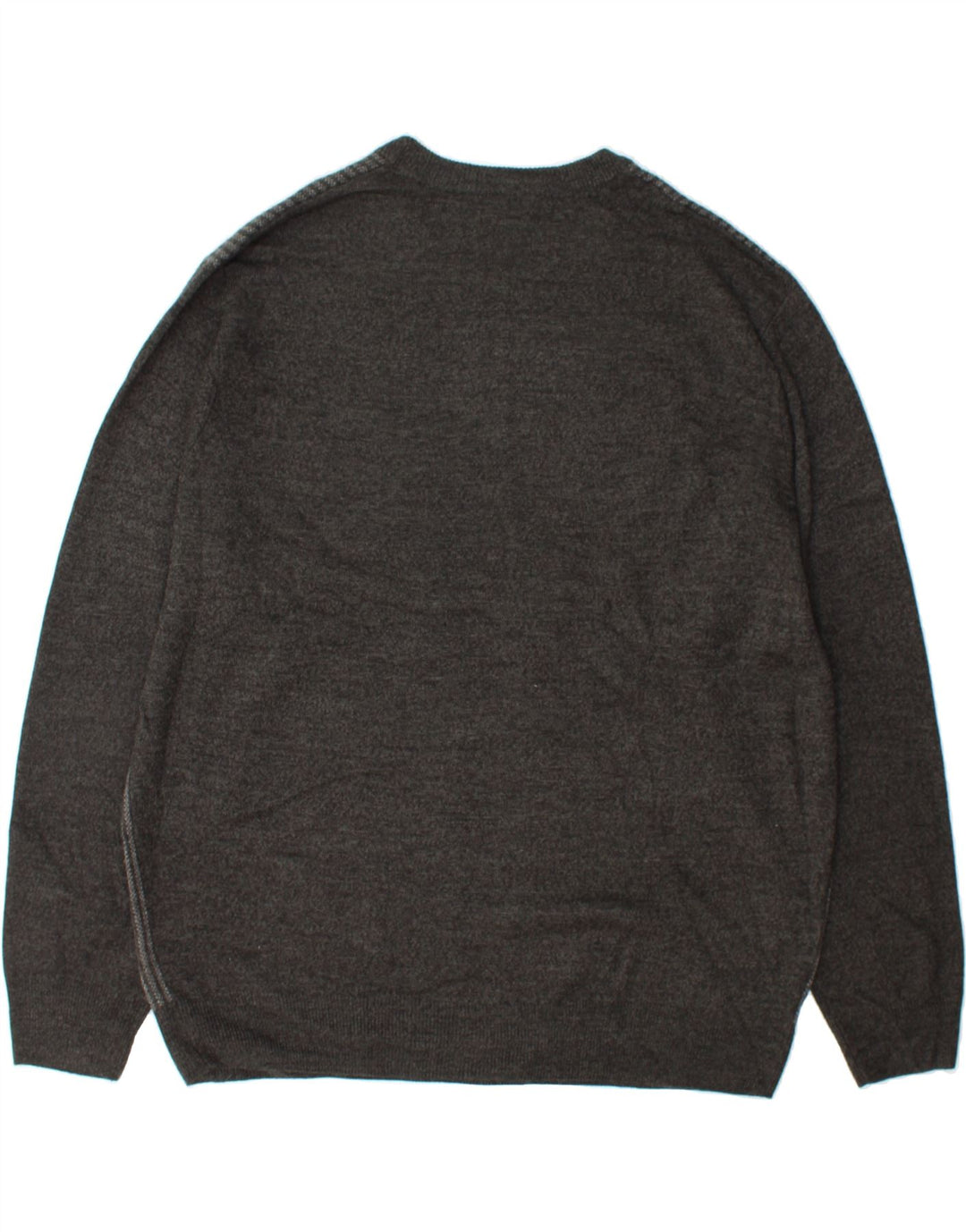 DOCKERS Maglione girocollo da uomo 2XL Acrilico a righe grigie