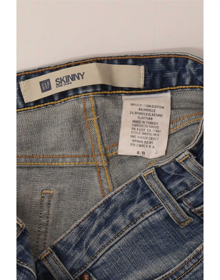 Jeans skinny da donna Gap US 6 medi W30 L33 cotone blu