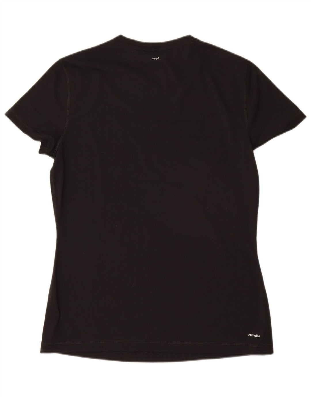 T-shirt Adidas Climalite da donna Top UK 12/14 poliestere nero medio