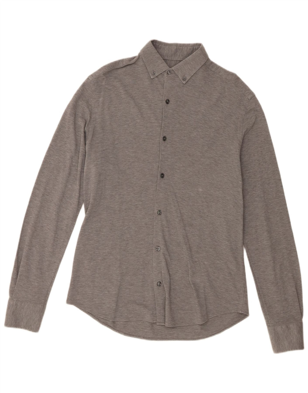 Camicia da uomo Massimo Dutti Grigio medio chiazzato