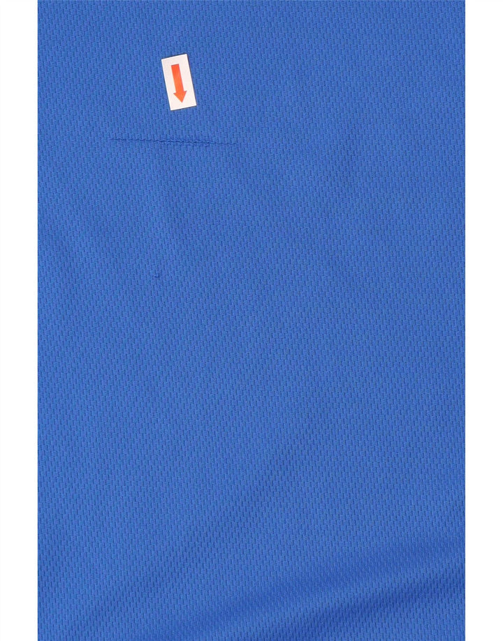 T-shirt Nike Dri Fit da uomo, grande, in poliestere blu