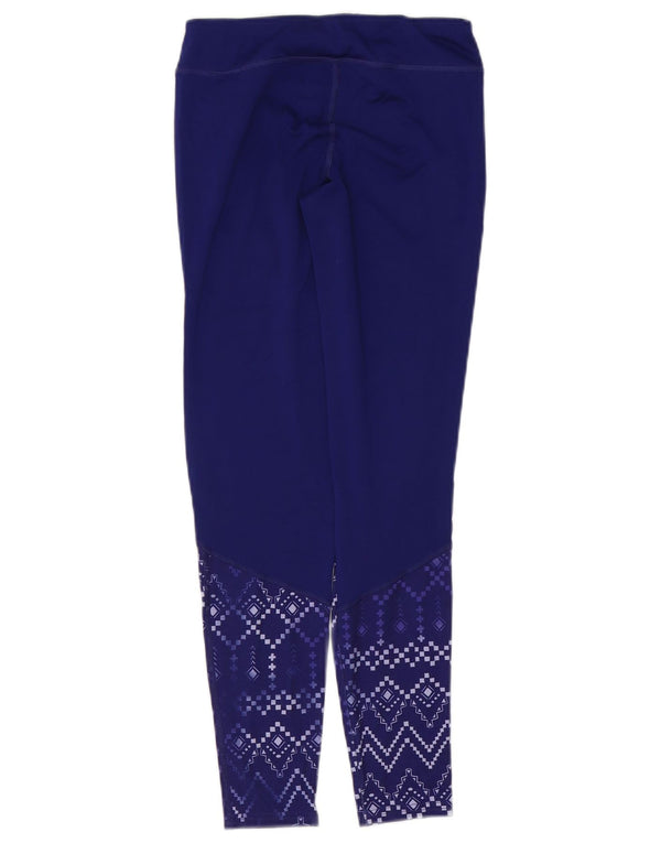 Leggings REEBOK per bambina 12-13 anni Large in poliestere geometrico viola
