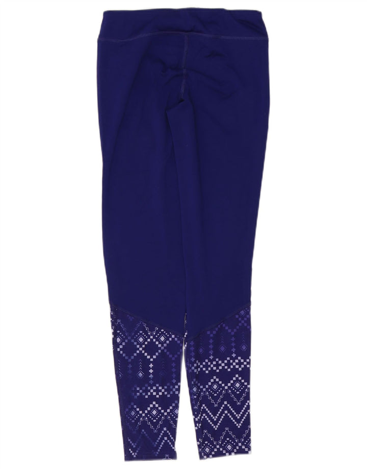 Leggings REEBOK per bambina 12-13 anni Large in poliestere geometrico viola