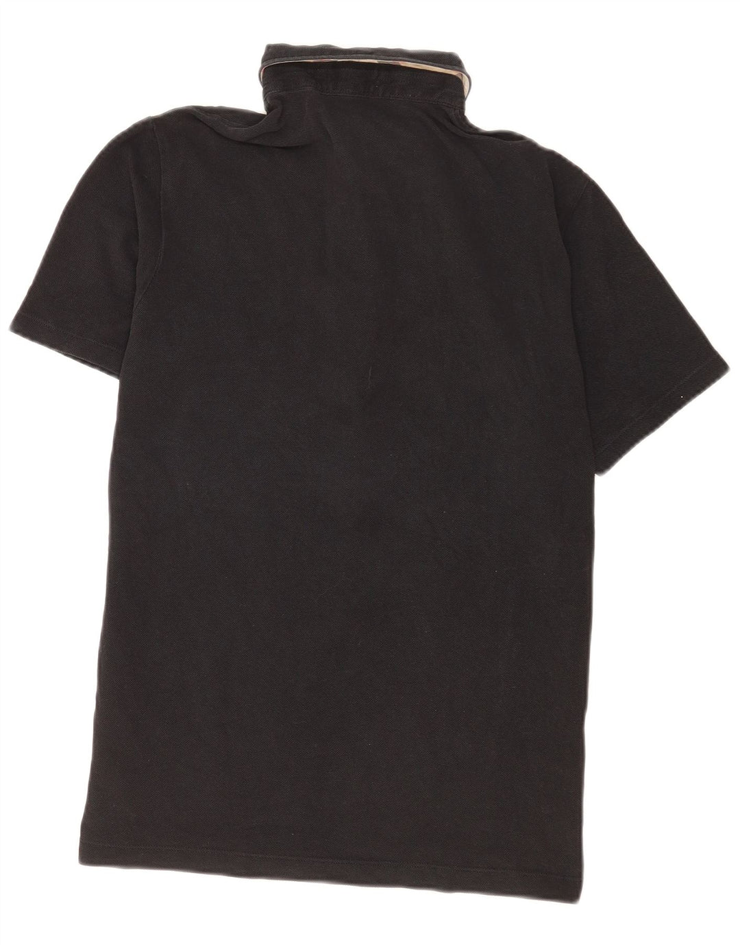 Polo da uomo Burberry media nera