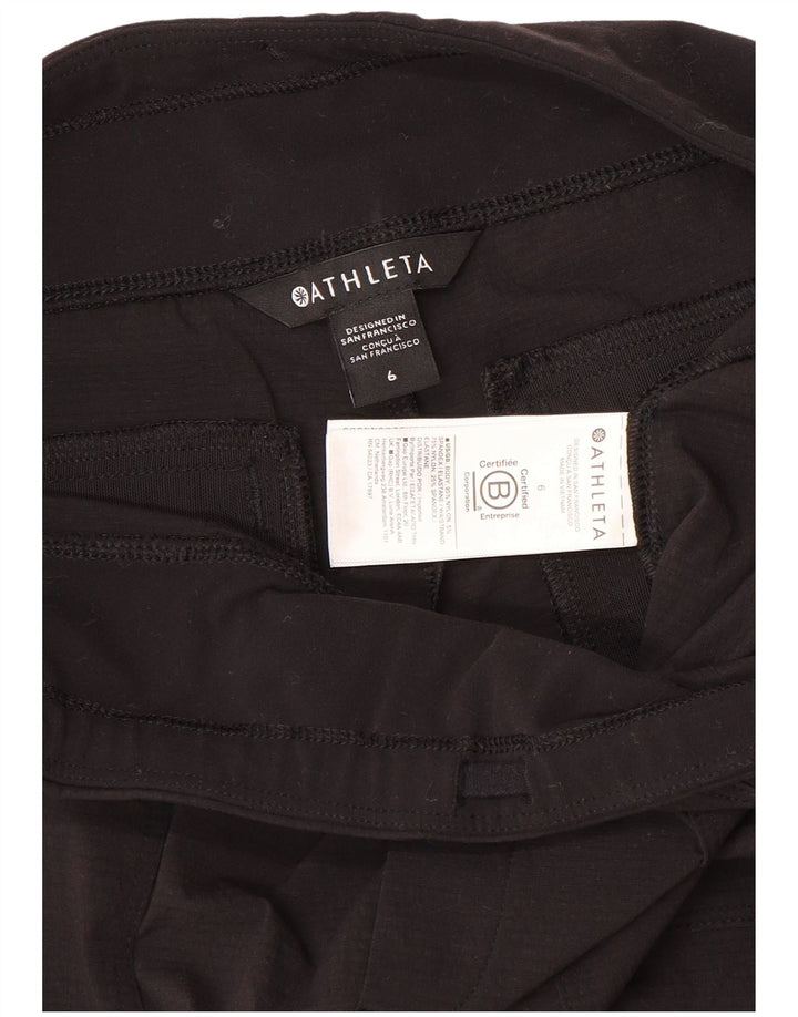 Pantaloncini sportivi da donna Athleta US 6 nylon nero medio