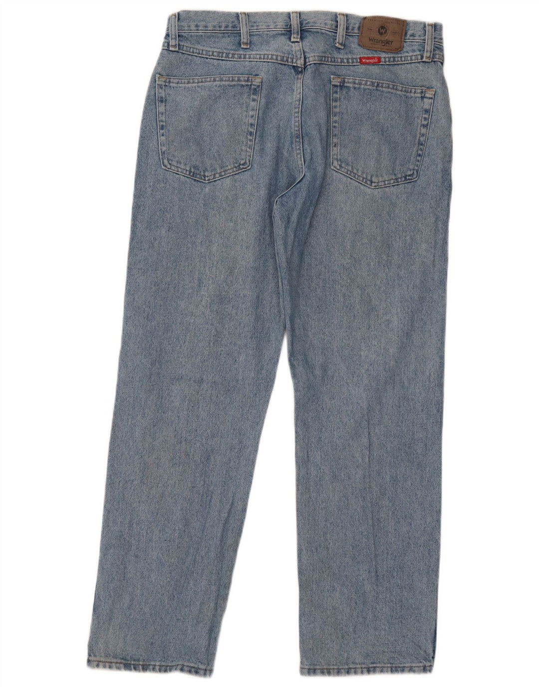 Jeans dritti da uomo Wrangler W36 L30 cotone blu