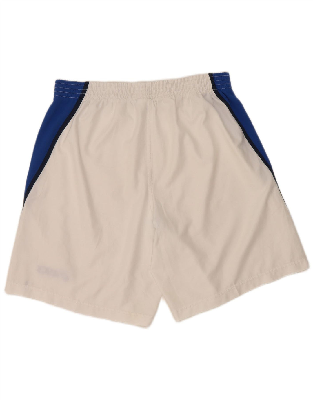 Pantaloncini sportivi da uomo Asics, grandi, in poliestere color block bianco