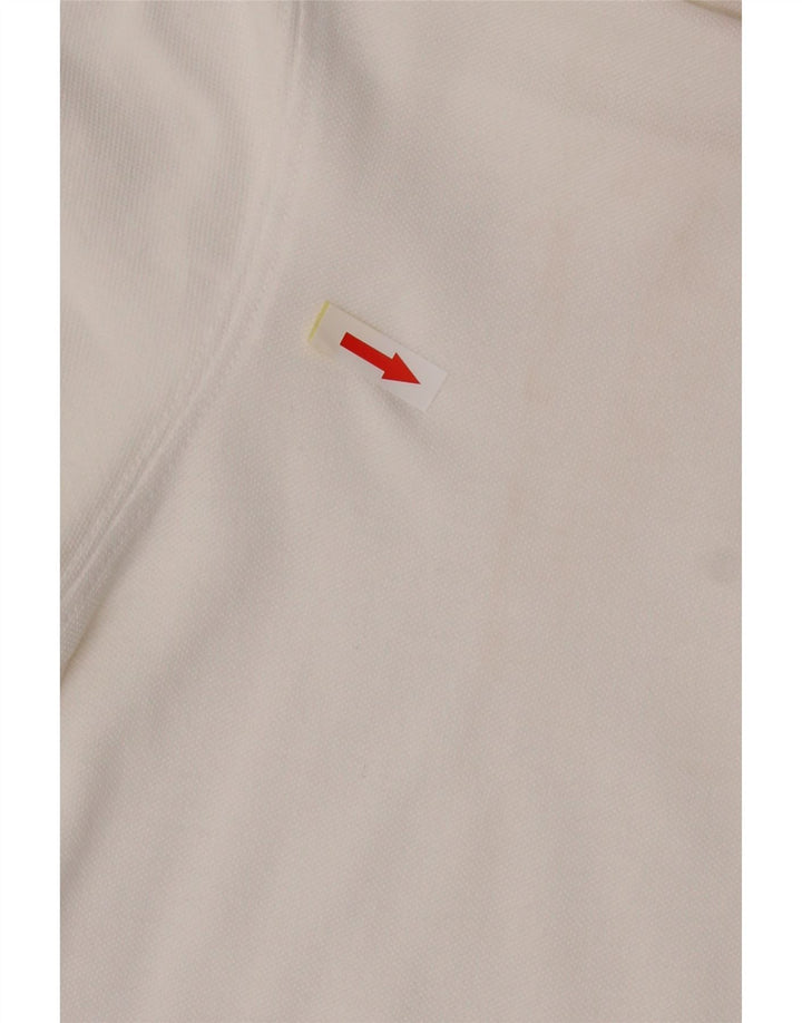 Polo DIADORA Donna UK 14 Large Bianca