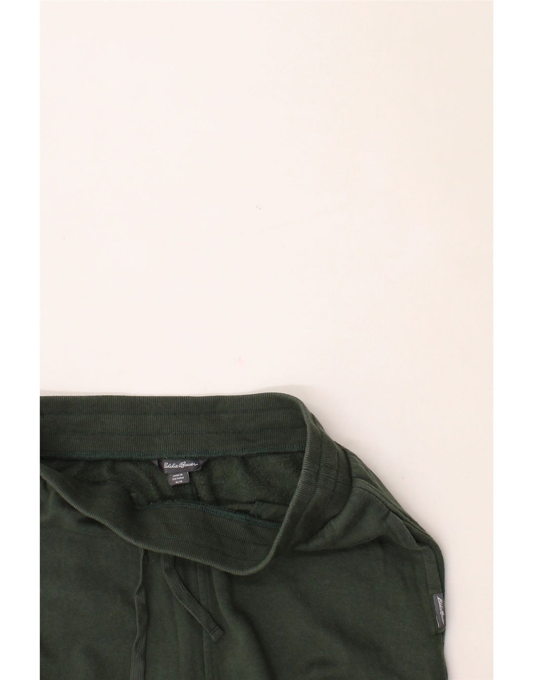 EDDIE BAUER Mens Tracksuit Trousers Joggers Medium Green Cotton Vintage Eddie Bauer and Second-Hand Eddie Bauer from Messina Hembry 