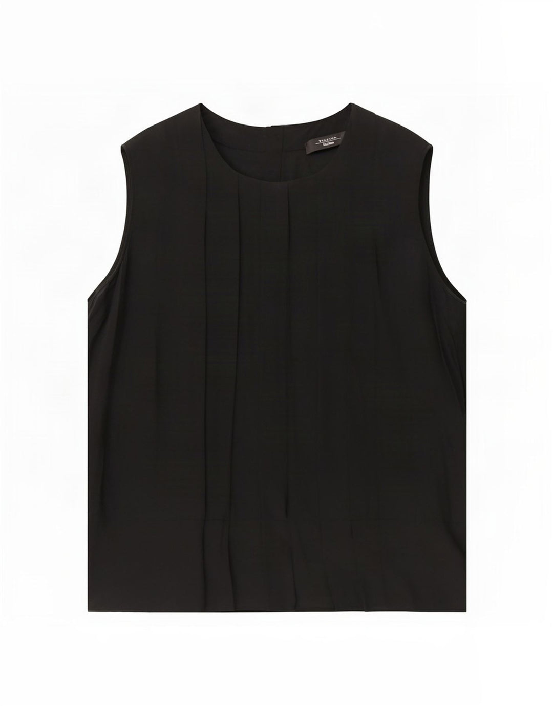 Max Mara Camicetta senza maniche da weekend da donna Top UK 16 Large Nero