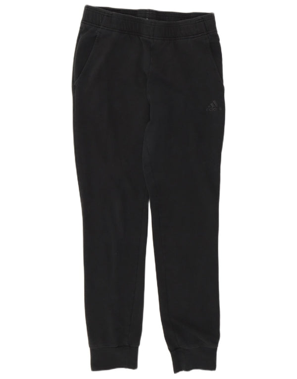 Pantaloni da tuta da donna Adidas Joggers UK 8/10 Small Black Cotton