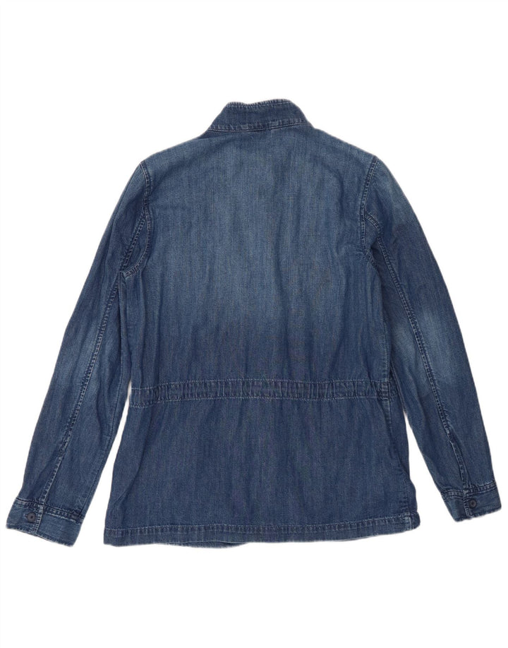 Camicia in denim da donna Gap UK 10 piccola in cotone blu