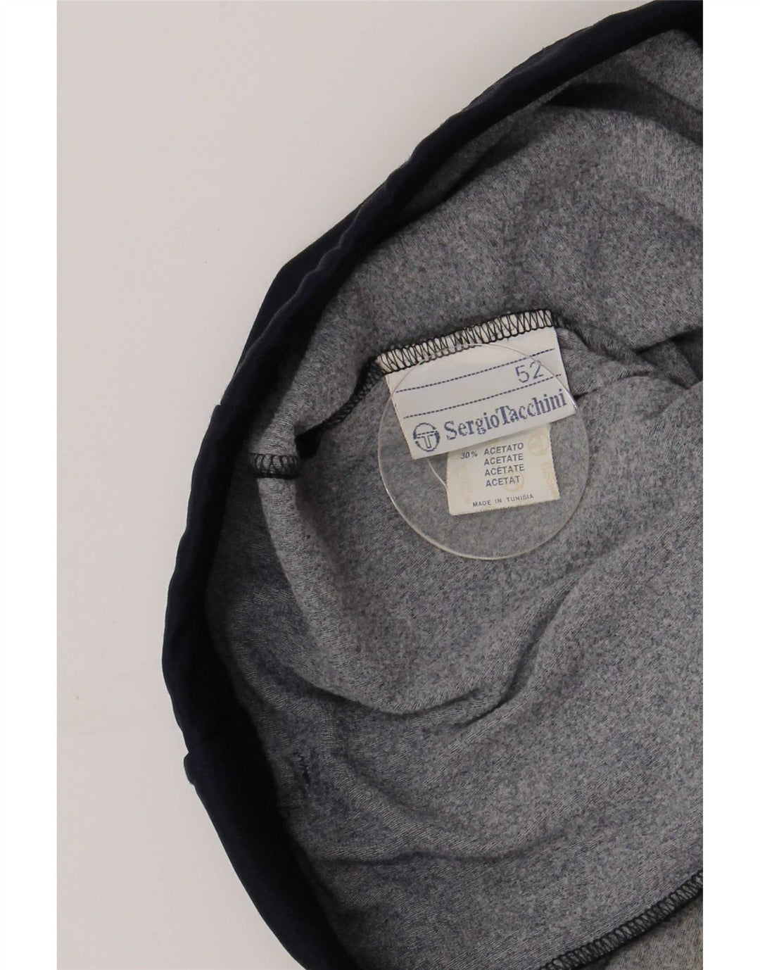 Pantaloni Tuta Uomo Sergio Tacchini IT 52 XL Blu Navy Poliammide