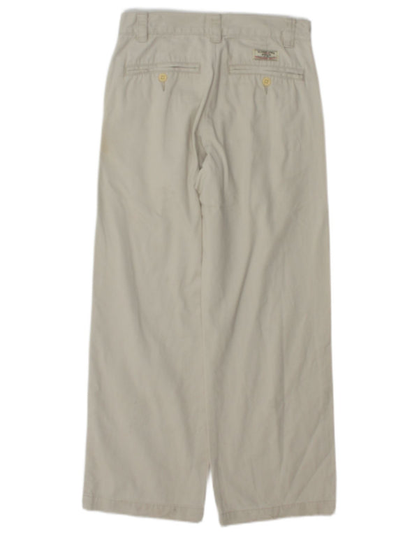 Pantaloni chino a gamba larga da ragazzo Polo Ralph Lauren 9-10 anni W24 L24 Beige