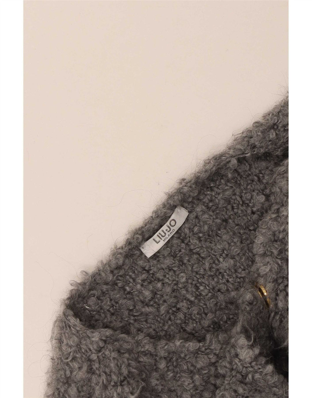 Soprabito in maglia da donna Liu Jo UK 8 piccolo grigio