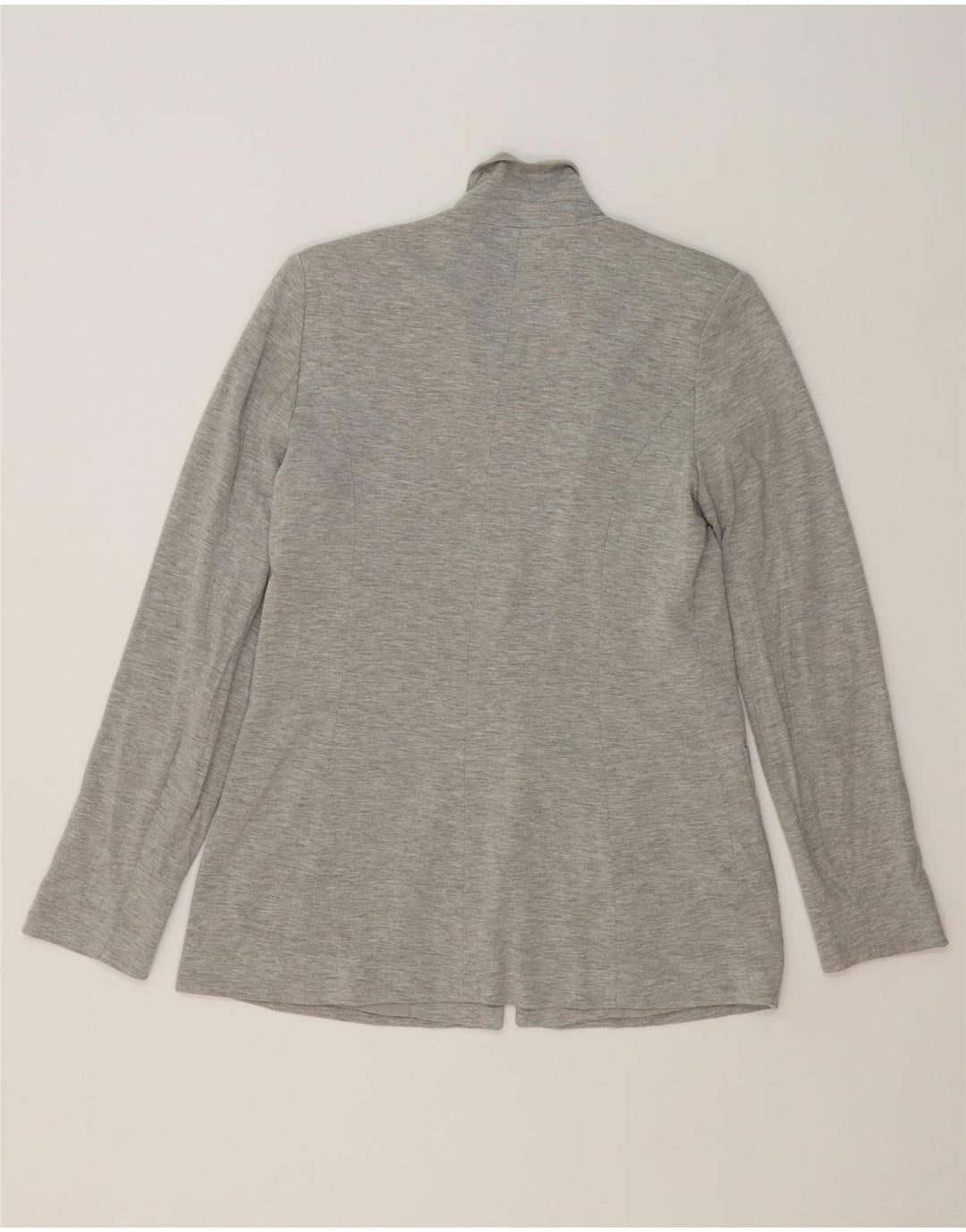 OASIS Womens 1 Button Blazer Jacket UK 10 Small Grey Viscose Vintage Oasis and Second-Hand Oasis from Messina Hembry 