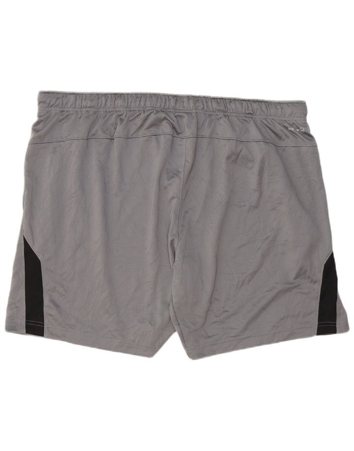 Pantaloncini sportivi da uomo RUSSELL ATHLETIC 3XL Poliestere color block grigio