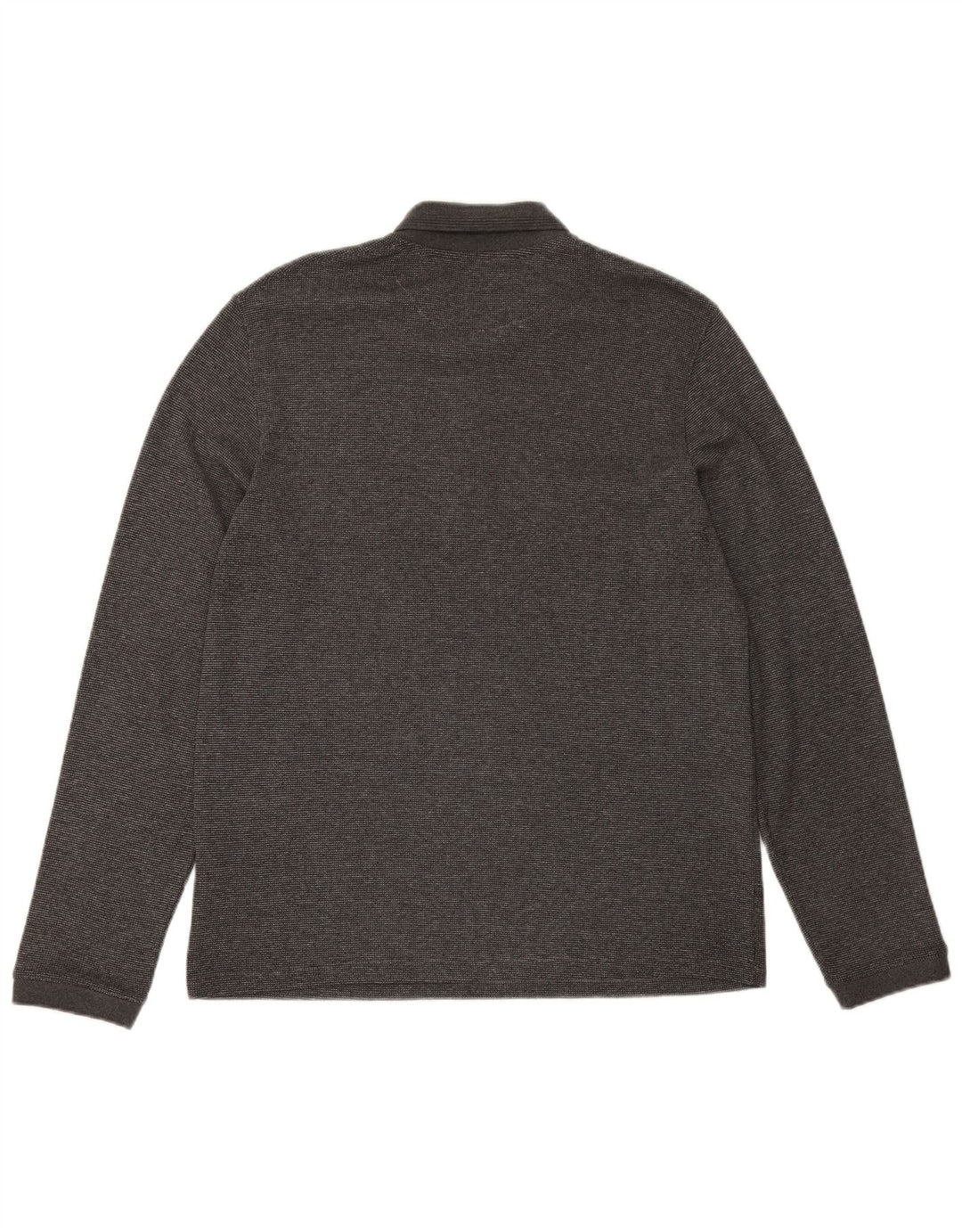 Polo da uomo a maniche lunghe TED BAKER London taglia 5 XL in cotone grigio