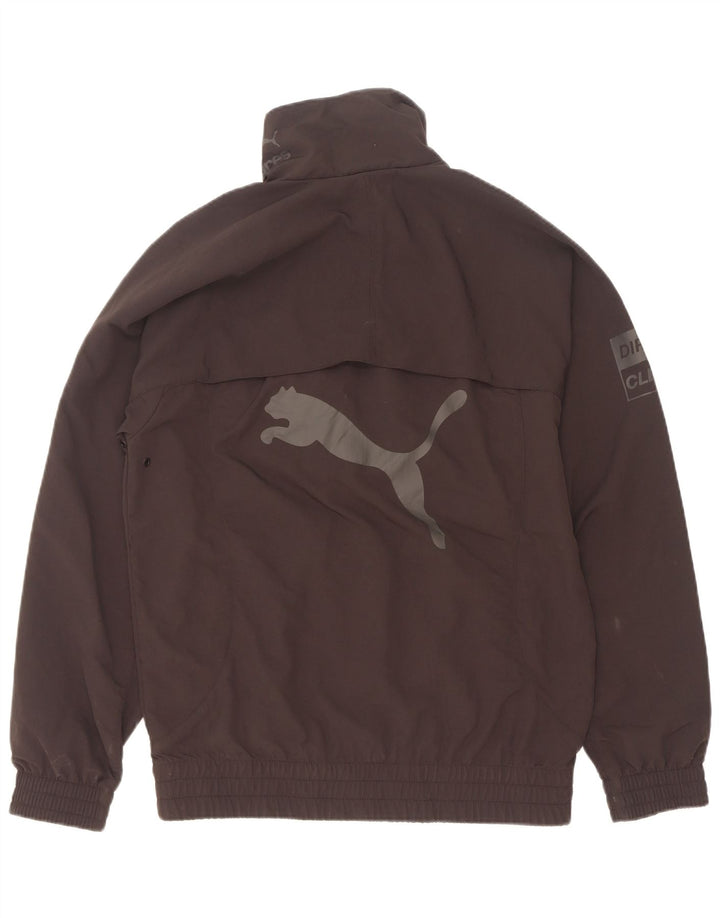 Giacca da ginnastica da uomo Puma Pleasures Graphic, piccola, in nylon nero