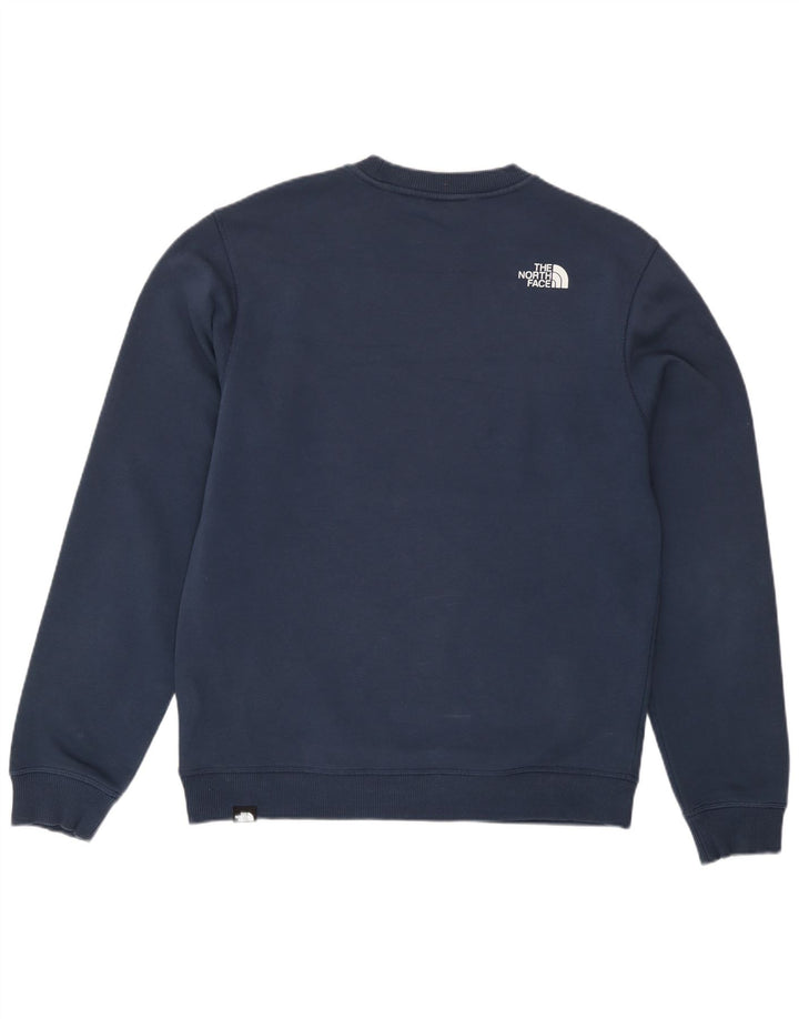 Felpa da uomo The North Face in cotone medio blu navy