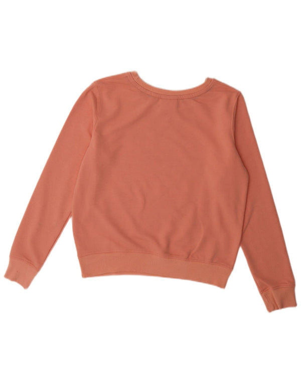 Felpa oversize da donna Scotch & Soda UK 6 XS cotone rosa