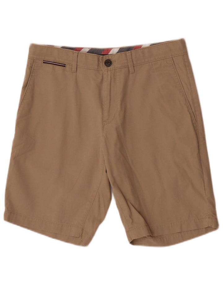 Pantaloncini chino da uomo Tommy Hilfiger W30 cotone beige medio