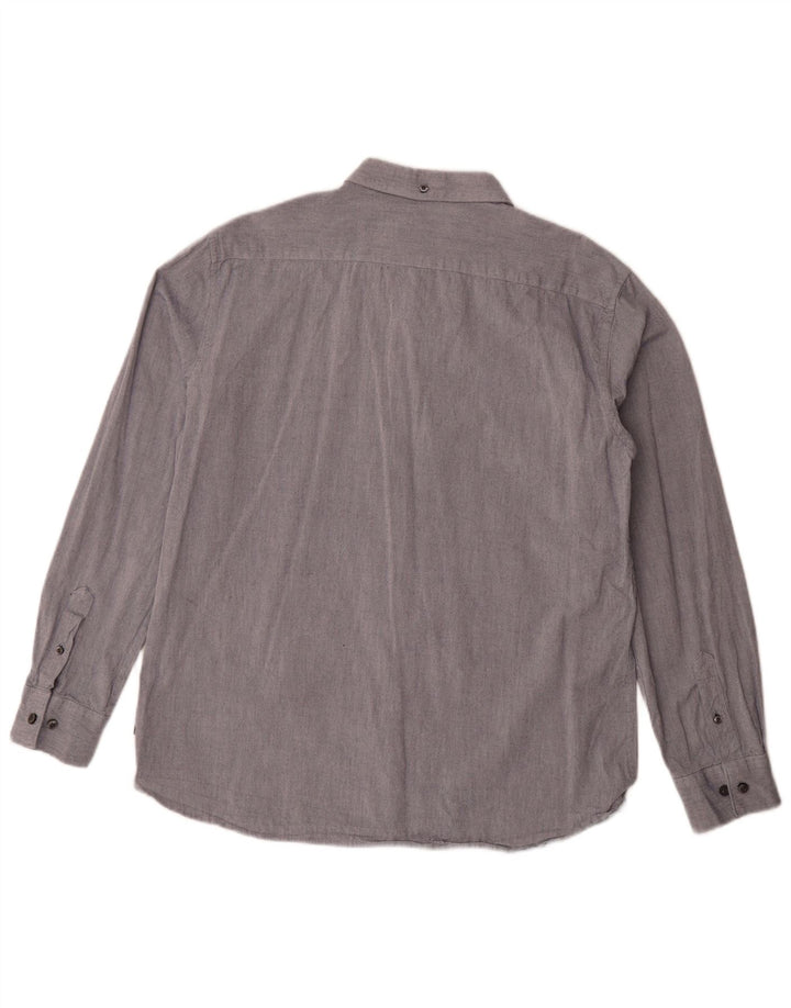 Camicia da uomo FRENCH CONNECTION XL Cotone grigio