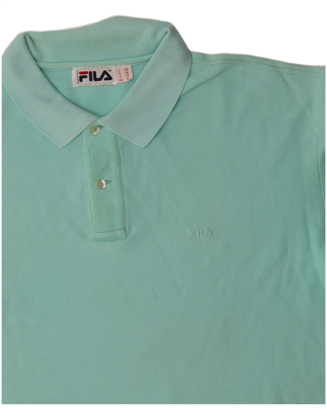 Polo Uomo FILA IT 56 XL Blu Cotone