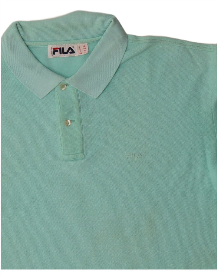 Polo Uomo FILA IT 56 XL Blu Cotone
