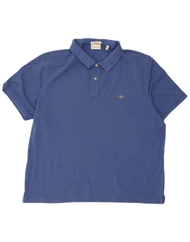 Polo Gant da uomo vestibilità regolare 3XL Blu