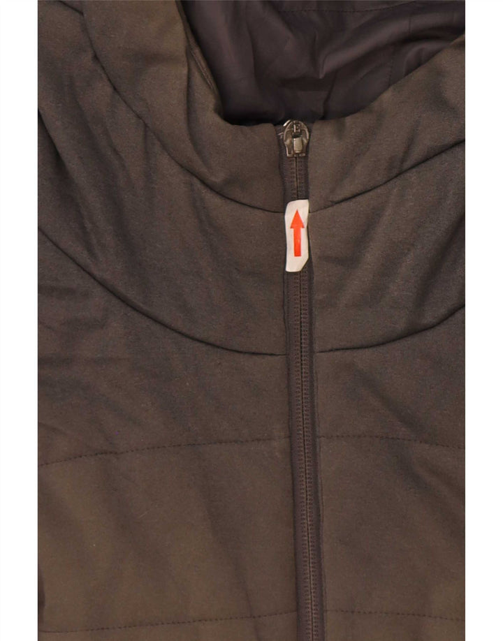 Cappotto imbottito con cappuccio da donna Berghaus UK 14 grande poliestere grigio