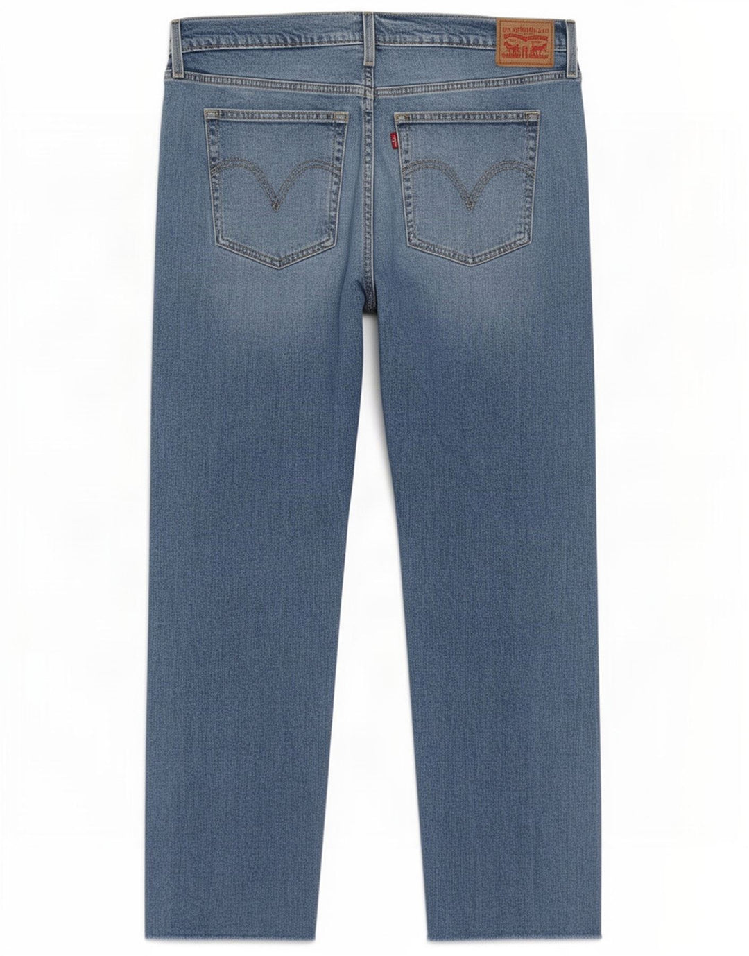 Jeans dritti da donna Levi's W34 L27 cotone blu
