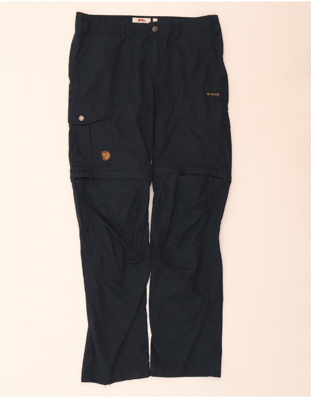 Pantaloni cargo da donna Fjall Raven EU 40 Medium W30 L29 Poliestere nero