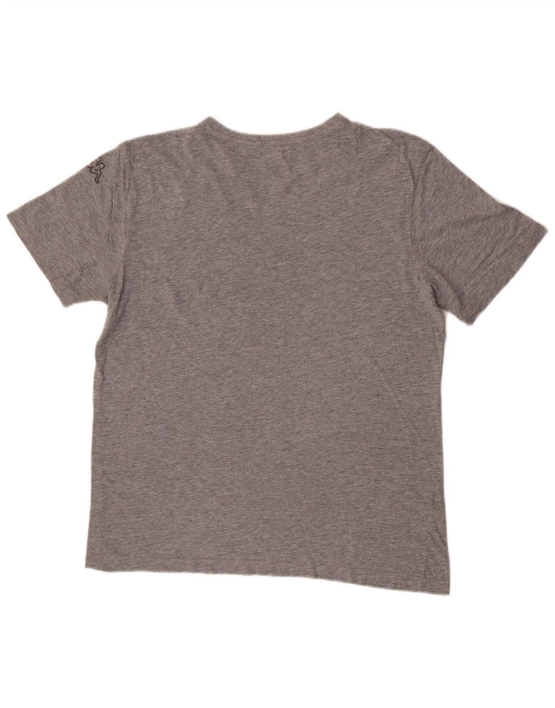 T-shirt grafica da uomo Kappa grande grigia