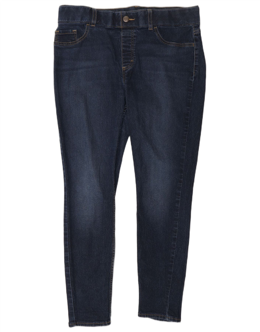 Jeans skinny da donna Lee grandi W34 L30 cotone blu navy