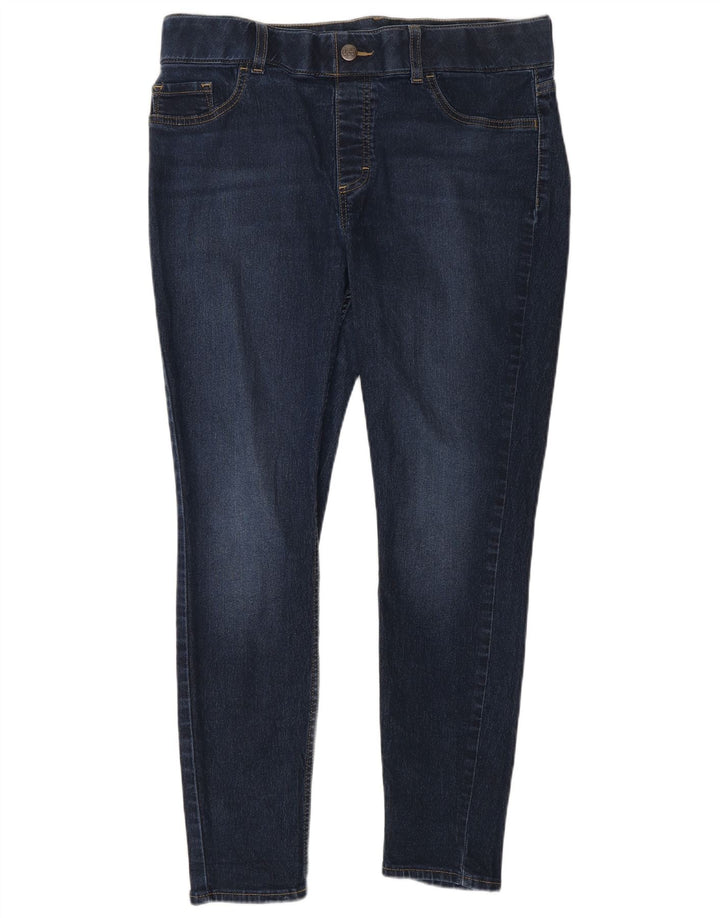 Jeans skinny da donna Lee grandi W34 L30 cotone blu navy