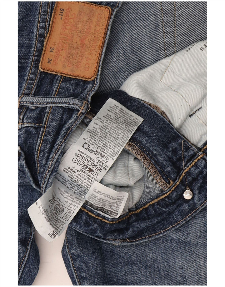 Jeans Levi's Uomo 511 Slim W34 L28 Cotone Blu