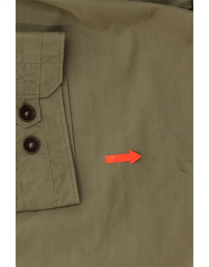 Camicia da uomo Timberland 3XL cotone kaki