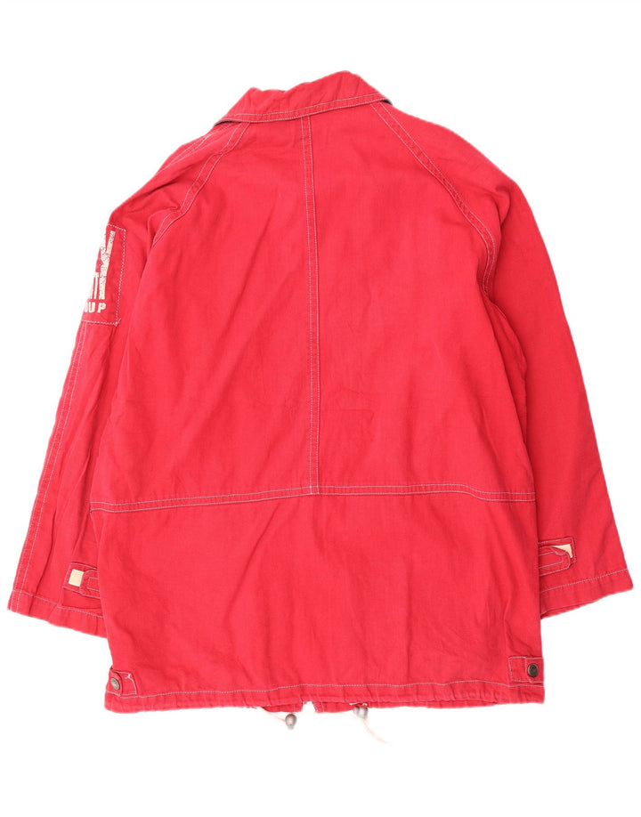 Giacca Utility Grafica da Uomo Brugi IT 52 XL Cotone Rosso