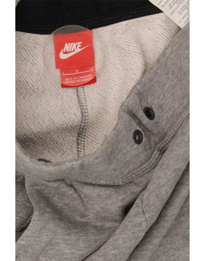 Pantaloni da tuta da uomo Nike Joggers piccoli in cotone chiazzato grigio
