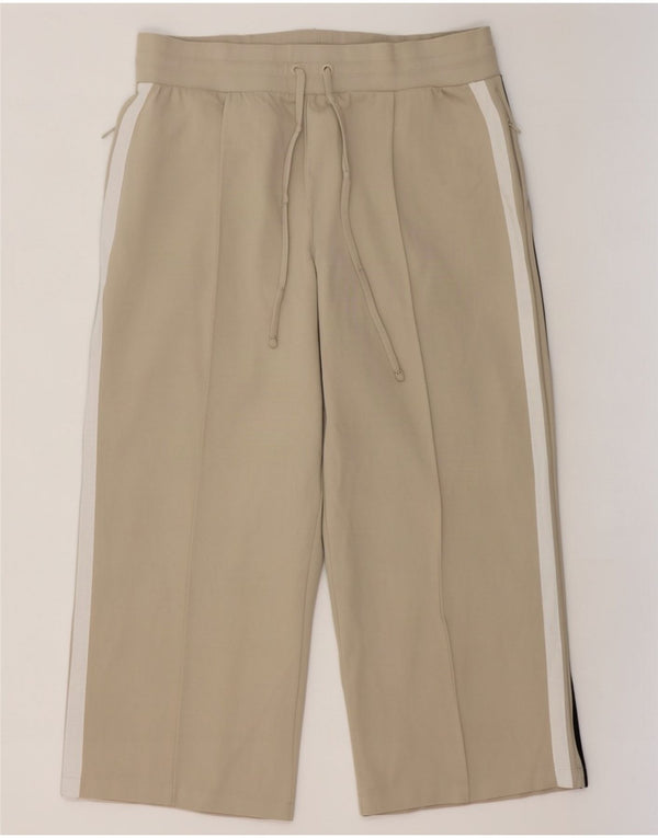 Pantaloni corti da tuta da donna Marks & Spencer UK 18 XL Beige Colourblock