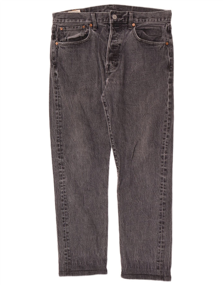 Levi's Uomo 501 Jeans dritti W33 L28 Cotone grigio