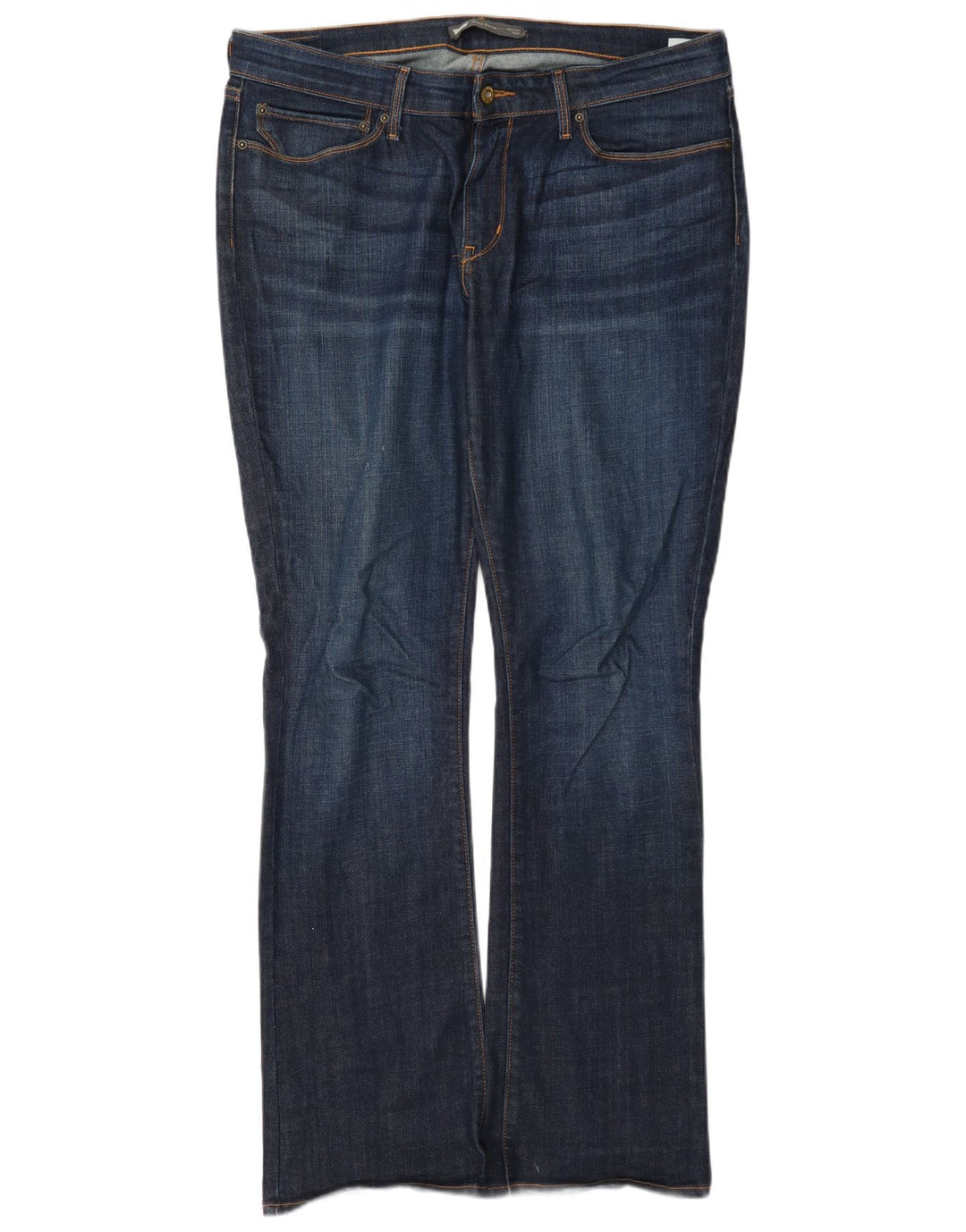 Jeans Levi's da donna a vita media bootcut W33 L32 cotone blu navy