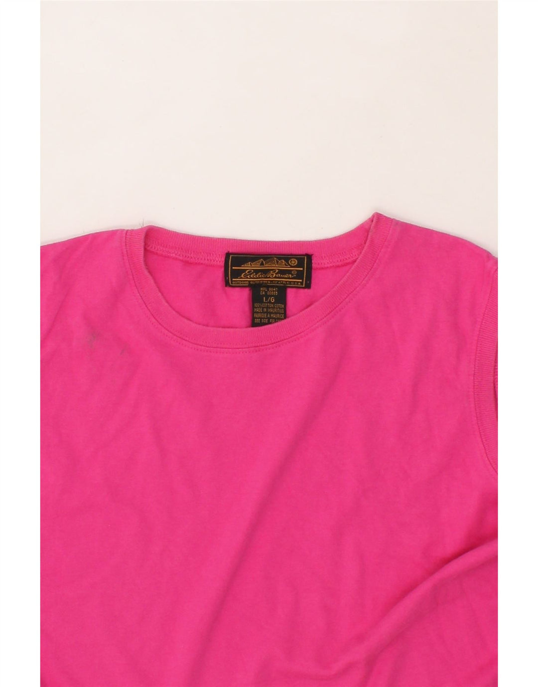 EDDIE BAUER Womens Vest Top UK 16 Large Pink Vintage Eddie Bauer and Second-Hand Eddie Bauer from Messina Hembry 