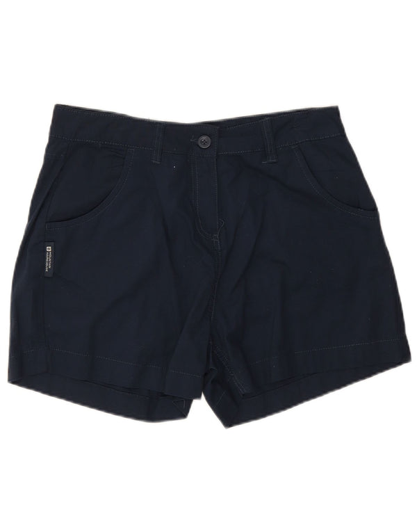 Pantaloncini casual da donna Mountain Warehouse UK 12 medi W30 cotone blu navy